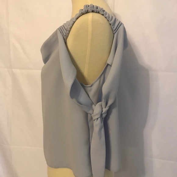 NWT  Topshop | Cold Shoulder Top - Picture 2 of 7